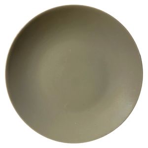 Vtg Room Essentials Stoneware Gray Salad Dessert Plate